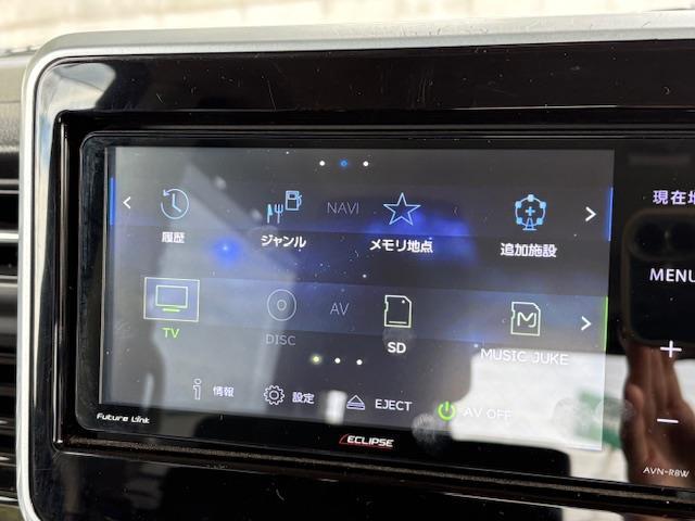 スペーシアカスタム ハイブリッドXS 社外ナビ 全方位モニター フルセグ DVD 両側パワースライドドア ヘッドアップディスプレイ シートヒーター デュアルセンサーブレーキ ビルトインETC ハーフレザーシート LEDヘッドライト(3枚目)