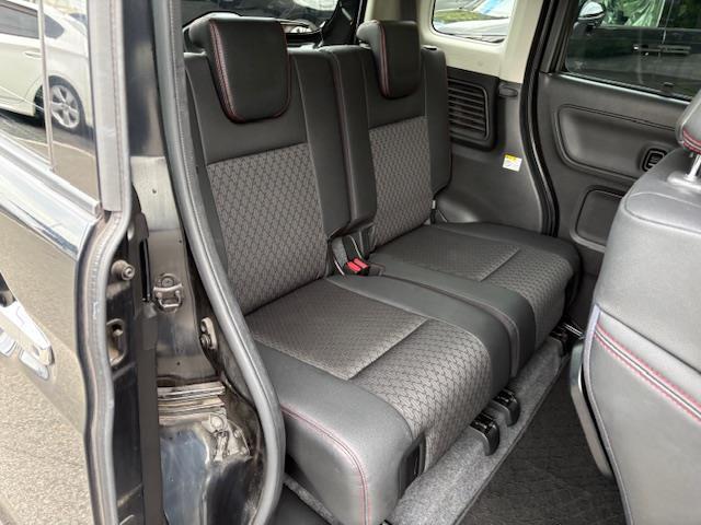 スペーシアカスタム ハイブリッドXS 社外ナビ 全方位モニター フルセグ DVD 両側パワースライドドア ヘッドアップディスプレイ シートヒーター デュアルセンサーブレーキ ビルトインETC ハーフレザーシート LEDヘッドライト(28枚目)