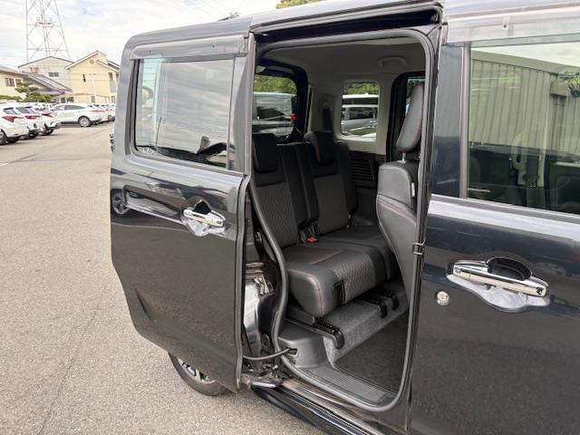 スペーシアカスタム ハイブリッドXS 社外ナビ 全方位モニター フルセグ DVD 両側パワースライドドア ヘッドアップディスプレイ シートヒーター デュアルセンサーブレーキ ビルトインETC ハーフレザーシート LEDヘッドライト(35枚目)