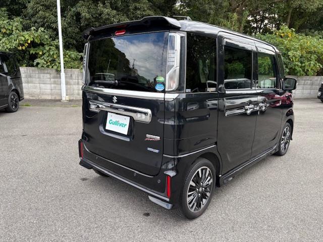 スペーシアカスタム ハイブリッドXS 社外ナビ 全方位モニター フルセグ DVD 両側パワースライドドア ヘッドアップディスプレイ シートヒーター デュアルセンサーブレーキ ビルトインETC ハーフレザーシート LEDヘッドライト(40枚目)