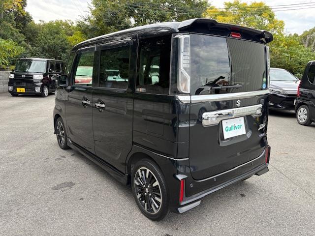 スペーシアカスタム ハイブリッドXS 社外ナビ 全方位モニター フルセグ DVD 両側パワースライドドア ヘッドアップディスプレイ シートヒーター デュアルセンサーブレーキ ビルトインETC ハーフレザーシート LEDヘッドライト(43枚目)