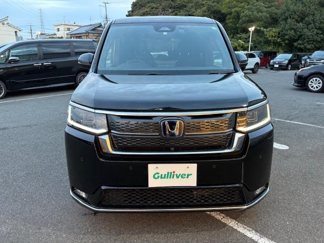 ステップワゴン e:HEVスパーダ プレミアムライン 純正15.6型フリップダウンモニター 純正11.4型ナビ 全方位カメラ BSM ホンダセンシング 電動リアゲート 両側パワースライドドア ドラレコ 前/後席シートヒーター ETC オットマンチェア(34枚目)