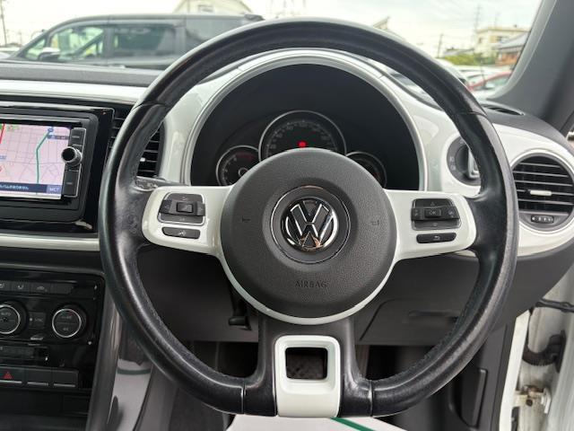 ザ・ビートル デザインマイスター　ナビ　バックカメラ　フルセグ　ブラインドスポットモニター　クルーズコントロール　ドライブレコーダー　ＨＩＤヘッドライト　純正アルミホイール　オートライト　スマートキー　パドルシフト　プッシュスタート（42枚目）