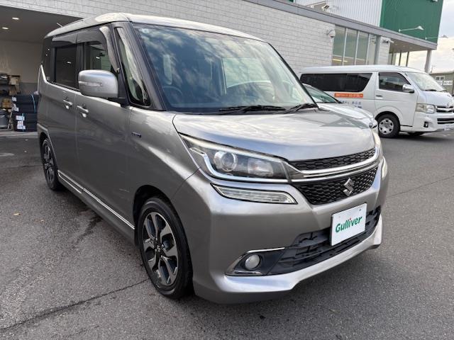 ソリオバンディット ハイブリッドＭＶ　ナビ　フルセグ　片側パワースライドドア　シートヒーター　デュアルセンサーブレーキサポート　ドライブレコーダー　ビルトインＥＴＣ　ＬＥＤヘッドライト　車線逸脱警報　ステアリングスイッチ　スマートキー（34枚目）