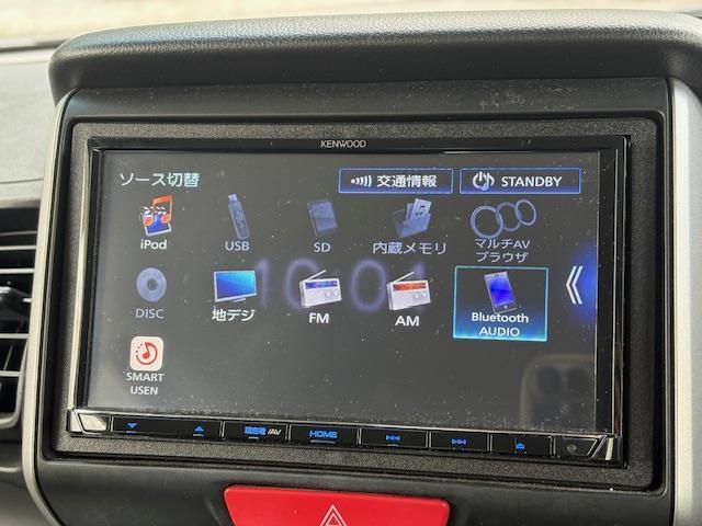 Ｎ－ＢＯＸ Ｇ　ＳＳパッケージ　ＳＤナビ　フルセグ　Ｂｌｕｅｔｏｏｔｈ　両側パワースライドドア　バックカメラ　衝突被害軽減システム　横滑り防止装置　社外ＡＷ　社外フロアマット　スペアキー１本　取扱説明書　保証書（2枚目）