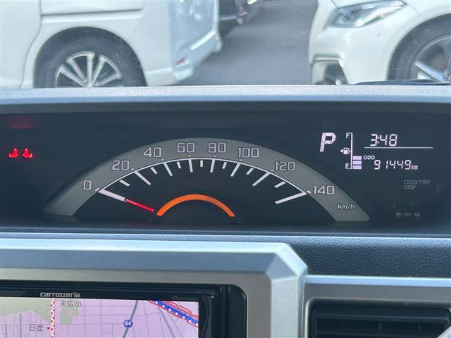 ウェイク L 社外SDナビ フルセグ Bluetooth USB DVD バックカメラ 片側パワースライドドア 横滑り防止装置 コーナーセンサー アイドリングストップ オートライト LEDライト ETC ドラレコ(9枚目)