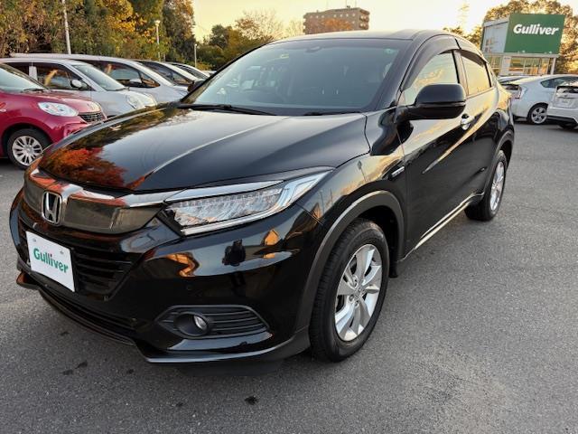 ヴェゼル ハイブリッド 純正ナビ フルセグ Bluetooth バックカメラ ドライブレコーダー ビルトインETC パドルシフト 電子パーキング スマートキー×2 純正アルミホイール LEDヘッドライト カーテンエアバック(37枚目)