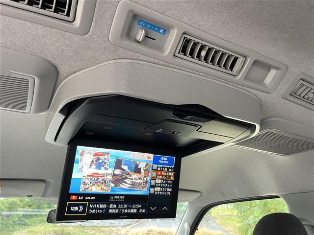 ハイエースワゴン GL 4WD/ワンオーナー/ALPINE製フローティング9インチナビTV/ダブルゾーン/ALPINE製フリップダウンモニター両側パワースライドドア:社外AW付冬タイヤ4本積込/ビルトインETC(2枚目)