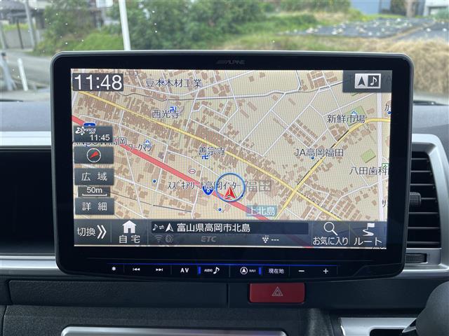 ハイエースワゴン GL 4WD/ワンオーナー/ALPINE製フローティング9インチナビTV/ダブルゾーン/ALPINE製フリップダウンモニター両側パワースライドドア:社外AW付冬タイヤ4本積込/ビルトインETC(10枚目)