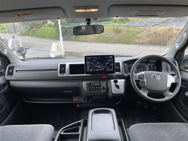 ハイエースワゴン GL 4WD/ワンオーナー/ALPINE製フローティング9インチナビTV/ダブルゾーン/ALPINE製フリップダウンモニター両側パワースライドドア:社外AW付冬タイヤ4本積込/ビルトインETC(42枚目)