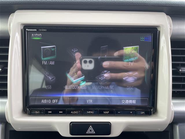 ハスラー G 4WD/ワンオーナー/純正8インチナビ/フルセグTV/DVD再生/Bluetooth/バックカメラ/運転席助手席シートヒーター/ハーフレザーシート/衝突軽減ブレーキ/レーンディパーチャー/ETC(7枚目)