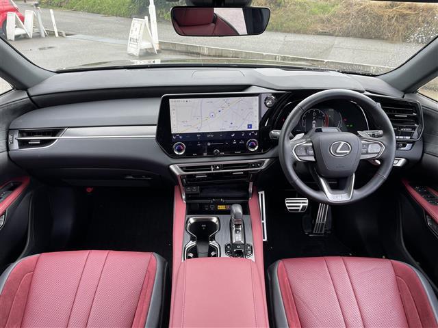 RX RX350 Fスポーツ パノラミックビューモニター/赤レザーシート/メーカーナビ/フルセグTV/Bluetooth/レーダークルコン/ブラインドスポットモニター/パワーバックドア/全席シートヒータ/全席エアシート/(42枚目)