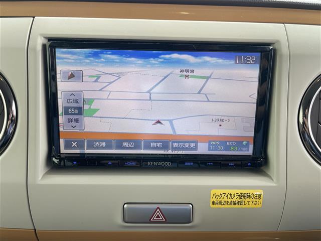 アルトラパンショコラ X ワンオーナー/4WD/社外7インチナビ/ワンセグTV/DVD再生/Bluetooth/バックカメラ/前後ドライブレコーダー/ビルトインETC/スマートキー/HIDオートライト(2枚目)