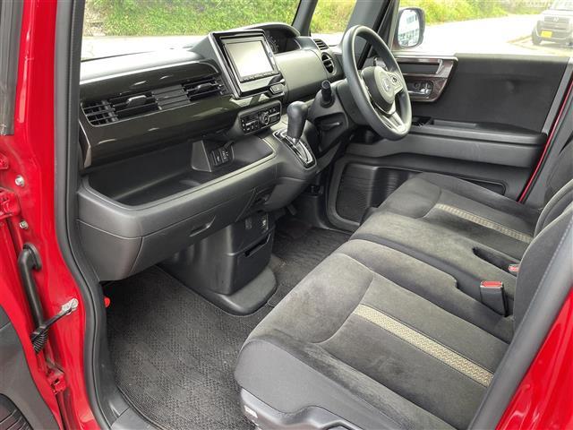 N-BOXカスタム G・Lホンダセンシング 4WD/ワンオーナー/純正ナビ/ワンセグTV/DVD再生/Bluetooth/バックカメラ/ビルトインETC/両側自動ドア/ハーフレザーシート/LEDオートライト/LEDフォグライト/Hセンシンク゛(22枚目)