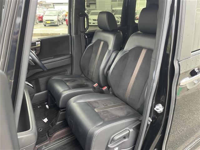 N-BOXカスタム G・EXターボホンダセンシング 純正8インチナビ/フルセグTV/Bluetooth/DVD再生/Bカメラ/両側パワースライドドア/前後ドライブレコーダー/ハーフレザーシート/ビルトインETC/レーダークルコン/レーンキープ(21枚目)