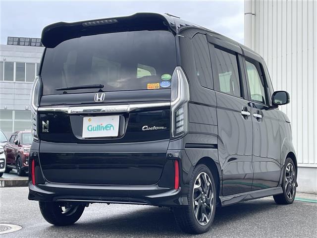 N-BOXカスタム G・EXターボホンダセンシング 純正8インチナビ/フルセグTV/Bluetooth/DVD再生/Bカメラ/両側パワースライドドア/前後ドライブレコーダー/ハーフレザーシート/ビルトインETC/レーダークルコン/レーンキープ(33枚目)