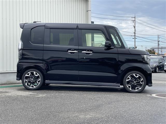 N-BOXカスタム G・EXターボホンダセンシング 純正8インチナビ/フルセグTV/Bluetooth/DVD再生/Bカメラ/両側パワースライドドア/前後ドライブレコーダー/ハーフレザーシート/ビルトインETC/レーダークルコン/レーンキープ(36枚目)