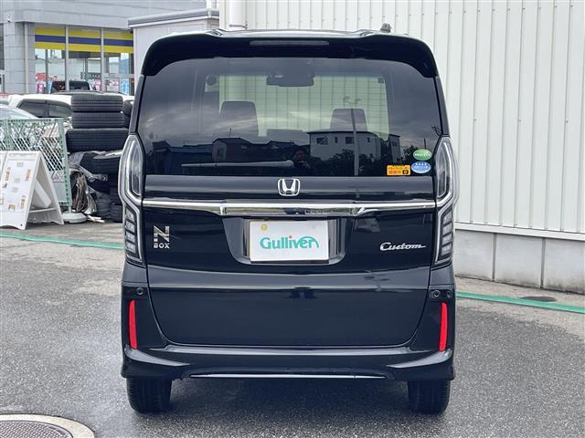 N-BOXカスタム G・EXターボホンダセンシング 純正8インチナビ/フルセグTV/Bluetooth/DVD再生/Bカメラ/両側パワースライドドア/前後ドライブレコーダー/ハーフレザーシート/ビルトインETC/レーダークルコン/レーンキープ(37枚目)