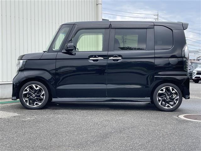 N-BOXカスタム G・EXターボホンダセンシング 純正8インチナビ/フルセグTV/Bluetooth/DVD再生/Bカメラ/両側パワースライドドア/前後ドライブレコーダー/ハーフレザーシート/ビルトインETC/レーダークルコン/レーンキープ(38枚目)