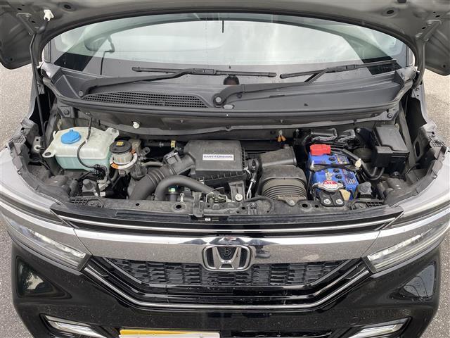 N-BOXカスタム G・EXターボホンダセンシング 純正8インチナビ/フルセグTV/Bluetooth/DVD再生/Bカメラ/両側パワースライドドア/前後ドライブレコーダー/ハーフレザーシート/ビルトインETC/レーダークルコン/レーンキープ(40枚目)