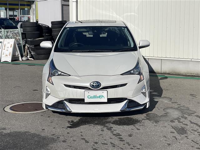 プリウス Sセーフティプラス サンルーフ/モデリスタ風フルエアロ/ALPINE製8インチナビ/フルセグTV/Bluetooth/DVD再生/レーダークルーズコントロール/レーンキープアシスト/ビルトインETC(36枚目)