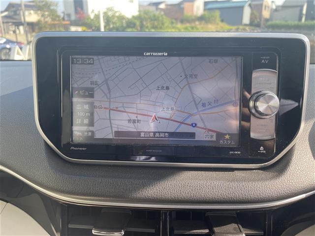 ムーヴ Ｘ　ＳＡＩＩＩ　社外ナビ／フルセグＴＶ／ＤＶＤ再生／バックカメラ／衝突軽減ブレーキ／オートマチックハイビーム／アイドリングストップ／シートヒーター／プッシュスタートエンジン／スマートキー／オートライト／純正ＡＷ（2枚目）