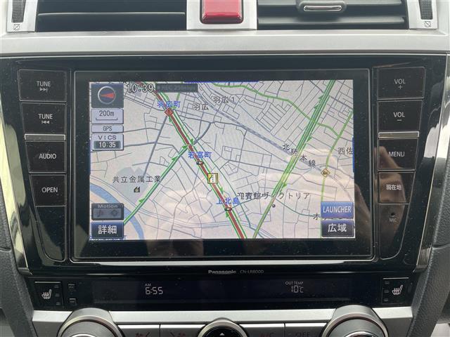 レガシィアウトバック リミテッド　ブラックレザーシート／純正８インチナビ／フルセグＴＶ／Ｂｌｕｅｔｏｏｔｈ／ＤＶＤ再生／シートヒーター／ドライブレコーダー／ビルトインＥＴＣ／パワーバックドア／ルーフレール／ＨＩＤオートライト（2枚目）