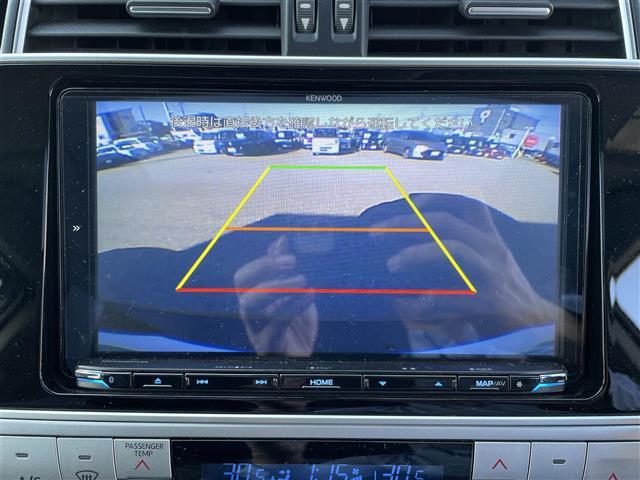 ランドクルーザープラド ＴＸ　４ＷＤ／サンルーフ／ワンオーナー／モデリスタフルエアロ／革調シートカバー／社外８インチナビ／フルセグＴＶ／Ｂｌｕｅｔｏｏｔｈ／ＤＶＤ再生／バックカメラ／追従クルコン／純正ＡＷ４本積込／ルーフレール（4枚目）