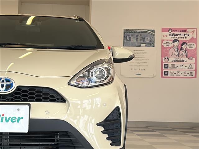 アクア クロスオーバー　グラム　純正ナビゲーション　バックモニター　テレビ　Ｂｌｕｅｔｏｏｔｈ　ＣＤ再生　ＡＵＸ接続　ドラレコ　ハーフレザーシートオートエアコン　プッシュスタート　スマートキー　オートマチックハイビーム　純正マット（37枚目）