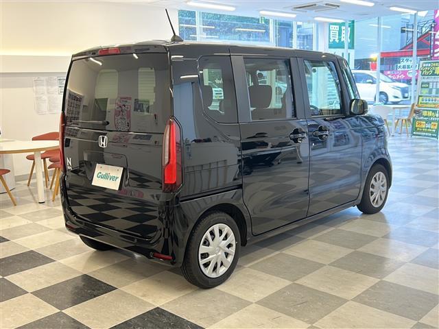 N-BOX ベースグレード 両側パワースライドドア ACC Gathers純正ナビ バックカメラ フルセグテレビ Bluetooth ETC オートエアコン プッシュスタート スマートキー スペアキー 純正マット LEDライト(34枚目)