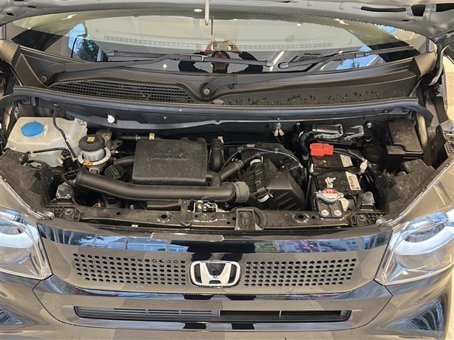 N-BOX ベースグレード 両側パワースライドドア ACC Gathers純正ナビ バックカメラ フルセグテレビ Bluetooth ETC オートエアコン プッシュスタート スマートキー スペアキー 純正マット LEDライト(41枚目)