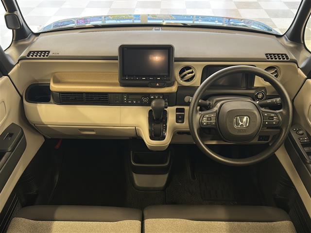 N-BOX ベースグレード 両側パワースライドドア ACC Gathers純正ナビ バックカメラ フルセグテレビ Bluetooth ETC オートエアコン プッシュスタート スマートキー スペアキー 純正マット LEDライト(42枚目)