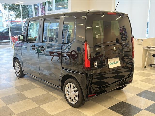 N-BOX ベースグレード 両側パワースライドドア ACC Gathers純正ナビ バックカメラ フルセグテレビ Bluetooth ETC オートエアコン プッシュスタート スマートキー スペアキー 純正マット LEDライト(43枚目)