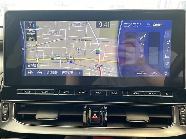 クラウンハイブリッド ＲＳアドバンス　純正ナビ　Ｂｌｕｅｔｏｏｔｈ　フルセグＴＶ　全周囲モニター　トヨタセーフティセンス　プリクラッシュセーフティ　ブラインドスポットモニター　レーダークルーズコントロール　ロードサインアシスト　ＥＴＣ（2枚目）