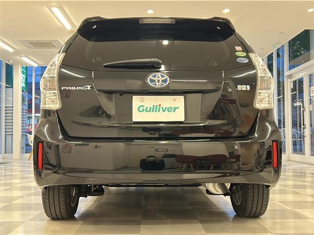 プリウスアルファ Ｓ　チューン　ブラック　純正ナビ　フルセグテレビ　Ｂｌｕｅｔｏｏｔｈ　ＣＤ／ＤＶＤ　ＵＳＢ　ＶＴＲ　バックカメラ　ＥＴＣ　ドライブレコーダー　ＬＥＤヘッドライト　純正フロアマット　純正アルミホイール　スペアキー　ＡＢＳ（33枚目）