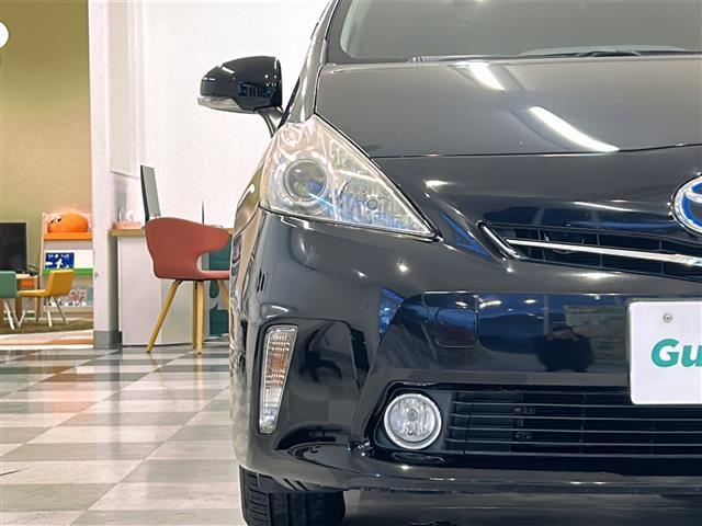 プリウスアルファ Ｓ　チューン　ブラック　純正ナビ　フルセグテレビ　Ｂｌｕｅｔｏｏｔｈ　ＣＤ／ＤＶＤ　ＵＳＢ　ＶＴＲ　バックカメラ　ＥＴＣ　ドライブレコーダー　ＬＥＤヘッドライト　純正フロアマット　純正アルミホイール　スペアキー　ＡＢＳ（36枚目）