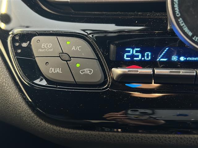 Ｃ－ＨＲ Ｇ　フルエアロ　純正ナビ　フルセグＴＶ　Ｂｌｕｅｔｏｏｔｈ　ＣＤ・ＤＶＤ再生　ＴＳＳ　レーダークルコン　ハーフレザー　シートヒーター　ＥＴＣ　ドラレコ　シーケンシャルウィンカー　純正アルミ　純正マット（18枚目）