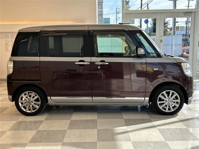 ムーヴキャンバス Ｇメイクアップリミテッド　ＳＡＩＩＩ　両側パワースライドドア　純正ナビ　全方位カメラ　フルセグＴＶ　Ｂｌｕｅｔｏｏｔｈ　ｉＰｏｄ接続　ナビ連動ドラレコ　ＥＴＣ　シートヒーター　プッシュスタート　純正フロアマット　ＬＥＤヘッドライト（37枚目）