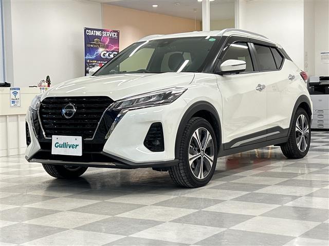 キックス X ツートーンインテリアエディション プロパイロット 全方位カメラ デジタルインナーミラー 純正ナビ フルセグ BT ETC スマートキー レザーシート ルーフレール オートライト LEDヘッドライト 衝突軽減システム 純正アルミホイール(25枚目)