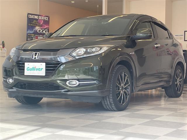 ヴェゼル ハイブリッドX 純正メモリナビ プッシュスタート フォグ ウィンカーミラー 社外アルミホイール USB入力端子 クルーズコントロール LEDヘッドライト スタッドレスタイヤ積み込みあり 純正フロアマット(27枚目)