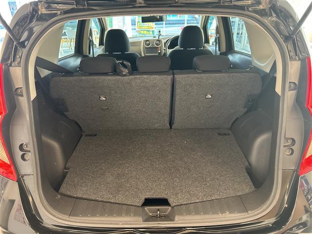 ノート X SDナビ スマートキー フルセグ 純正マット ETC プッシュスタート アイドリングストップ ハロゲンライト サイドバイザー(22枚目)