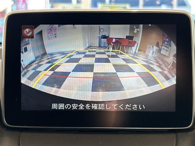 デミオ XDツーリング 純正SDナビ プッシュスタート スマートキー クルーズコントロール ドアバイザー Bluetooth USB入力端子 ETC バックモニター フルセグ 前後ドラレコ 純正マット 純正アルミホイール(3枚目)