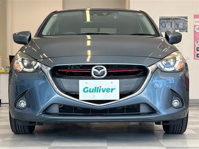 デミオ XDツーリング 純正SDナビ プッシュスタート スマートキー クルーズコントロール ドアバイザー Bluetooth USB入力端子 ETC バックモニター フルセグ 前後ドラレコ 純正マット 純正アルミホイール(26枚目)