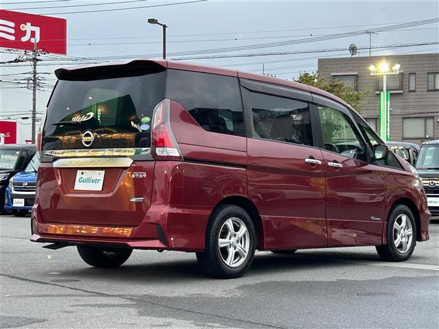 セレナ ハイウェイスター　純正９インチナビ／全方位カメラ／後席モニター／ＰｒｏＰＩＬＯＴ／パーキングアシスト／Ｗオートエアコン／レーダークルーズコントロール／純正ＥＴＣ／ドライブレコーダー前後／デジタルインナーミラー／ＬＥＤ（4枚目）