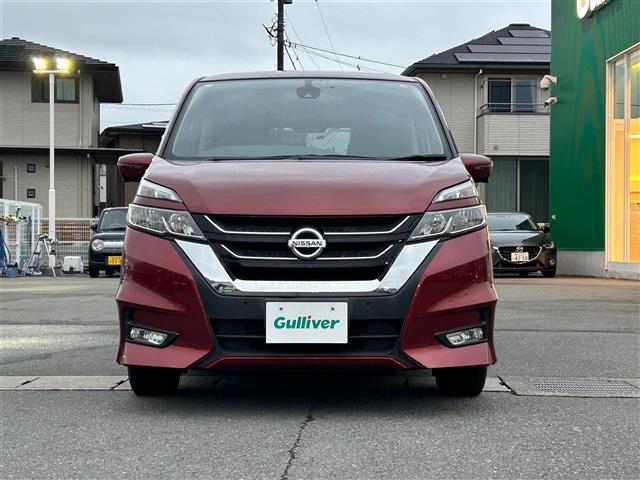セレナ ハイウェイスター　純正９インチナビ／全方位カメラ／後席モニター／ＰｒｏＰＩＬＯＴ／パーキングアシスト／Ｗオートエアコン／レーダークルーズコントロール／純正ＥＴＣ／ドライブレコーダー前後／デジタルインナーミラー／ＬＥＤ（6枚目）