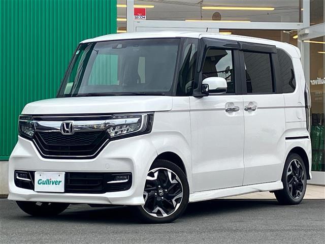 Ｎ－ＢＯＸカスタム Ｇ・Ｌターボホンダセンシング　ＳＤナビ／バックカメラ／ホンダセンシング／ドライブレコーダー／ＥＴＣ／パドルシフト／レーダークルーズコントロール／シートヒーター／両側パワースライドドア／レーンキープアシスト／ＬＥＤオートライト（3枚目）
