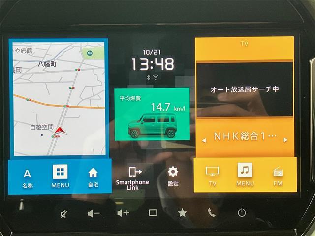 ハスラー タフワイルドターボ　純正ナビ／全方位カメラ／レーダークルーズコントロール／パドルシフト／スペアキー１本／ＵＳＢ入力端子／前席シートヒーター／ルーフレール／コーナーセンサー／レーンキープアシスト／オートライト／衝突軽減（21枚目）