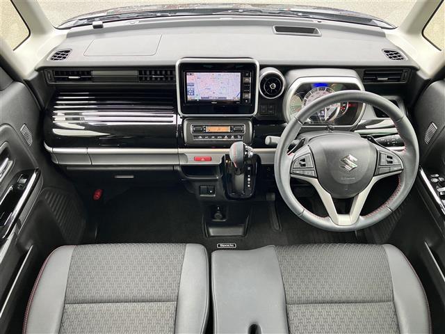 スペーシアカスタム ハイブリッドXSターボ 純正ナビ/全方位カメラ/ドライブレコーダー前後/ETC/ワンオーナー/パドルシフト/クルーズコントロール/D席シートヒーター/両側パワースライドドア/ヘッドアップディスプレイ/レーンキープアシスト(2枚目)