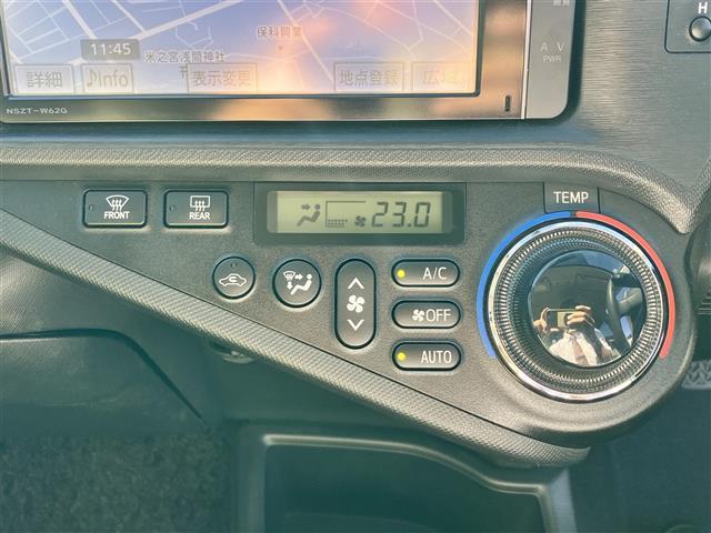 アクア Ｓ　純正ナビ／ＥＴＣ／オートエアコン／オートライト／エンジンスタートボタン／パワーステアリング／パワーウィンドウ／取扱説明書／スマートキー／オートエアコン／純正フロアマット／布シート／Ｗエアバック／ＡＢＳ（23枚目）