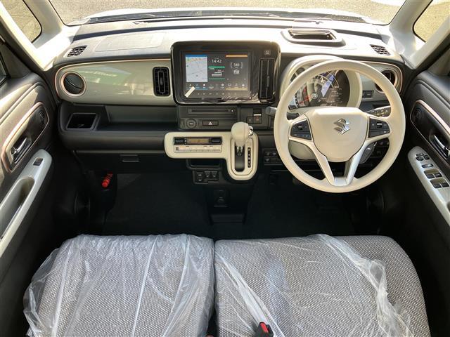 ワゴンＲスマイル ハイブリッドＸ　届出済未使用車／純正９型ナビ／全方位カメラ／保証書／取扱説明書／レーダークルーズコントロール／ＵＳＢ／前席シートヒーター／両側パワースライドドア／コーナーセンサー前後／ヘッドアップディスプレイ／ＬＥＤ（2枚目）